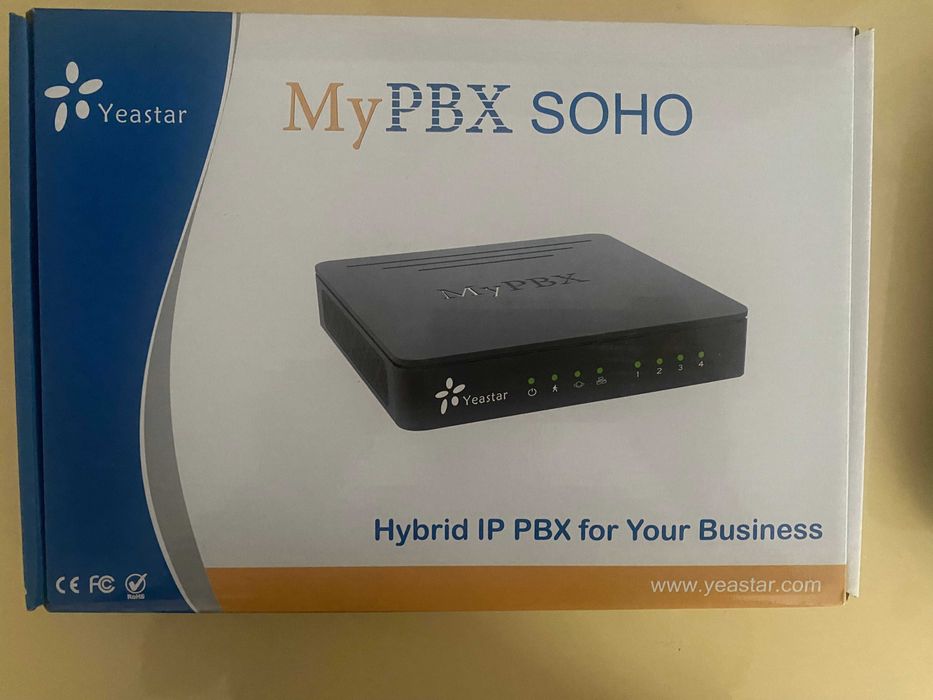 телефонна централа комплект с телефони готова за инсталиране