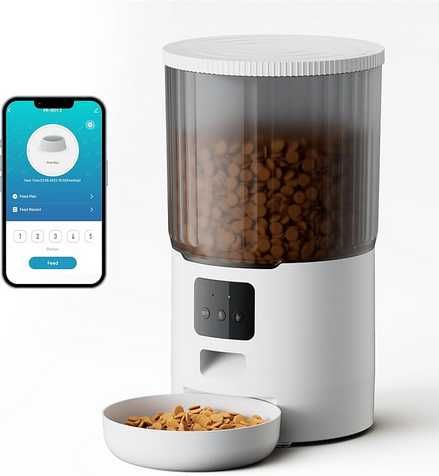 Smart WIFI Автоматична хранилка за кучета и котки UIOOQ PE-B01