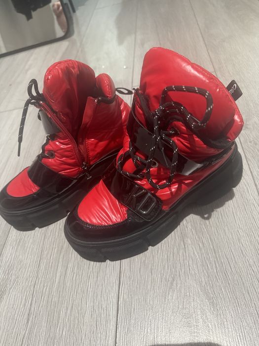 Ботинки на платформе не промокают