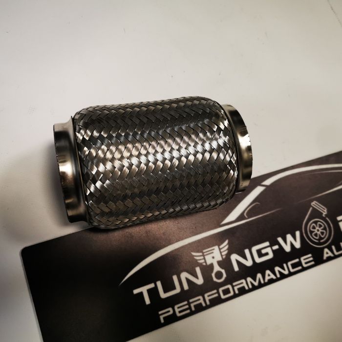 Мека връзка 76мм и 63мм за генерация  неръждаема стомана