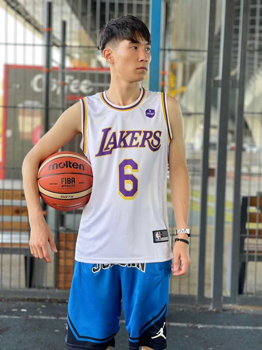 Баскетбольные майки, джерси Lakers форма белые