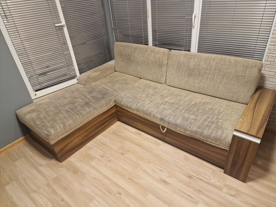 Диван ъглов с ракла