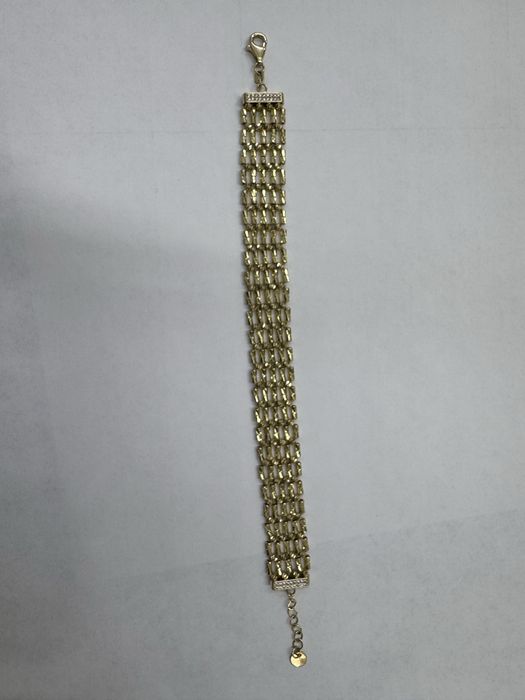 Золотой браслет жёлтый