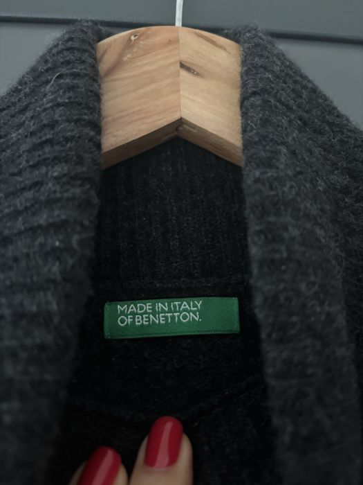 Bluza United Colors of Benetton - 100% lana fina - marimea S/36