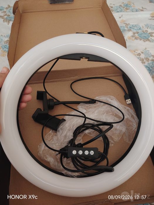 MJ33 RGB LED Soft Ring light
