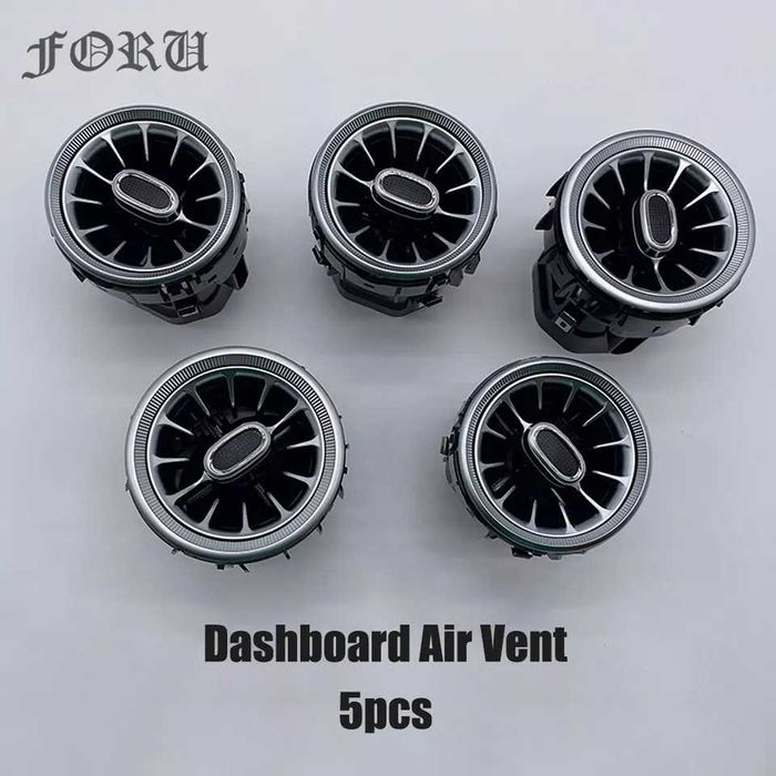 Set Grile Guri Ventilatie Aer Clima Lumini Led C Class W205 GLC X253