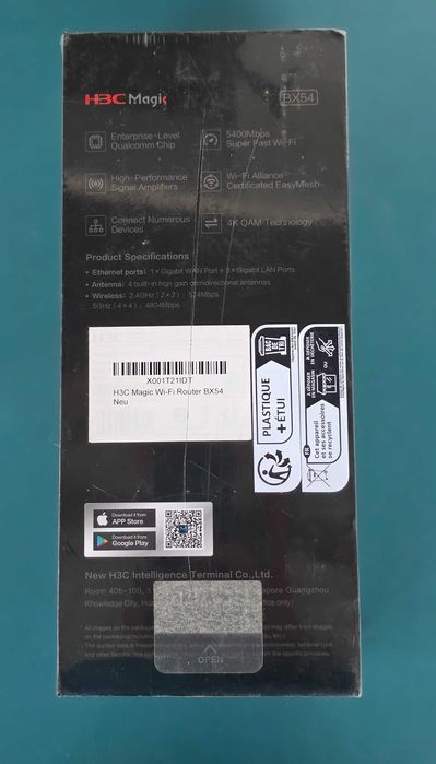 H3C Magic Wi-Fi 6 AX5400 – NX54 + BX54 – sistem mesh / router / networking enterprise