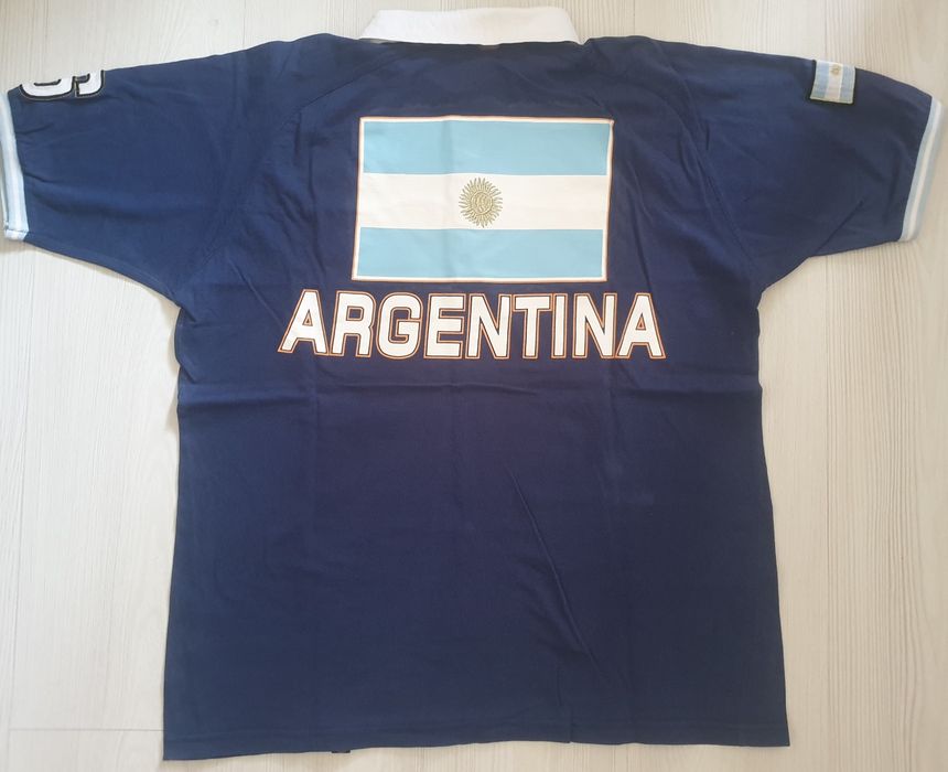 Tricou polo bumbac echipa Argentina