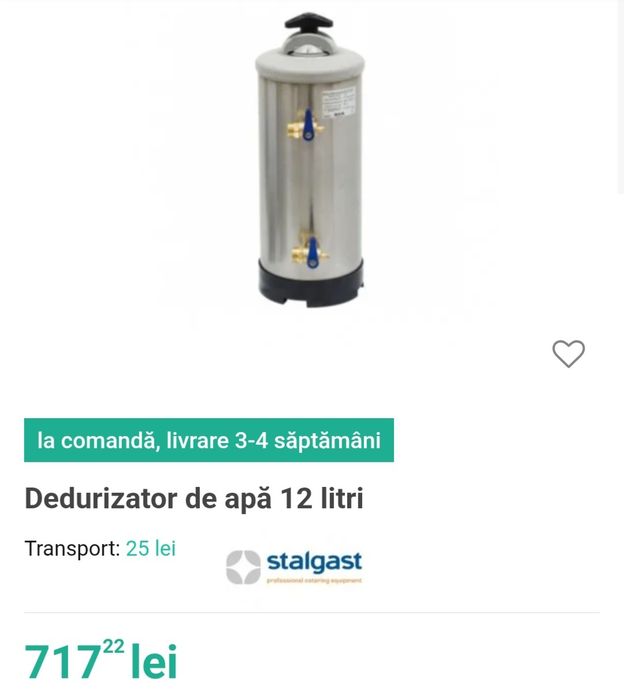 Dedurizator 12 litri LT12