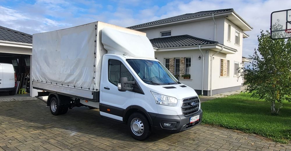 Ford Transit platforma cu obloane si prelată