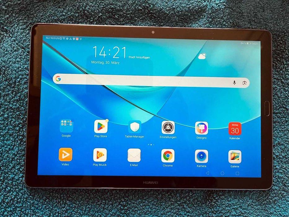 1600х2560 QHD Huawei MediaPad M5 SIM Tablet 10 инча 4GB