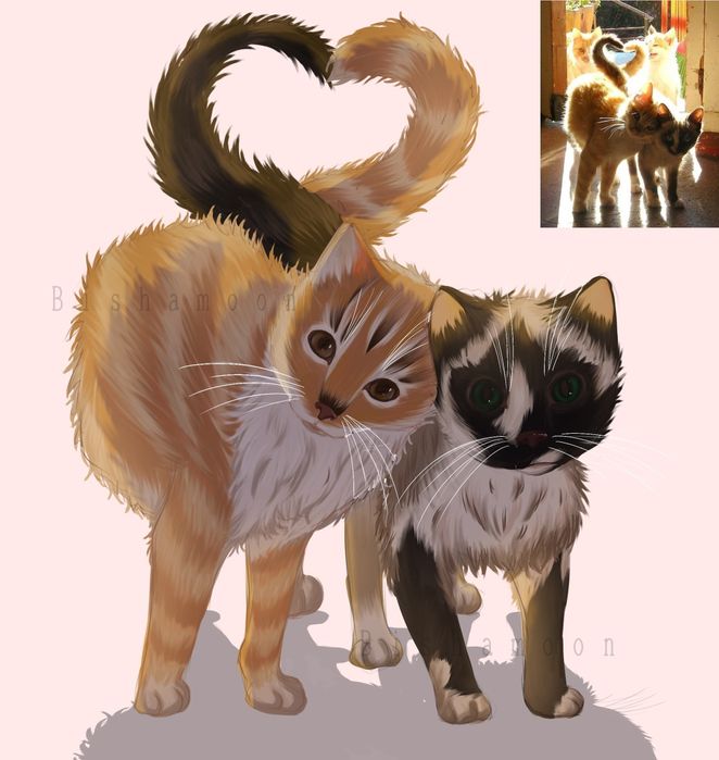 Рисунок питомца, нарисую питомца