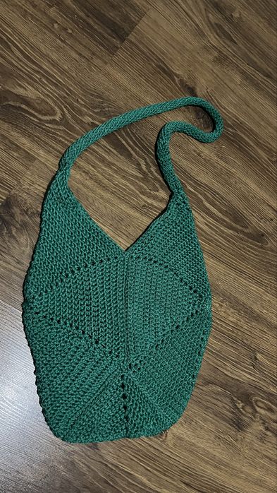 Модная сумка авоська ручной работы