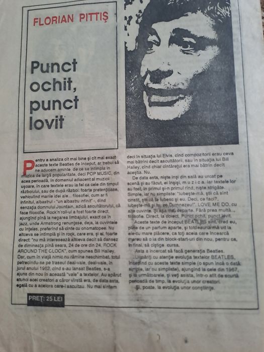 The Beatles revista cantece
