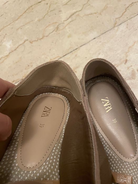 Mocasini Zara bej pentru dama