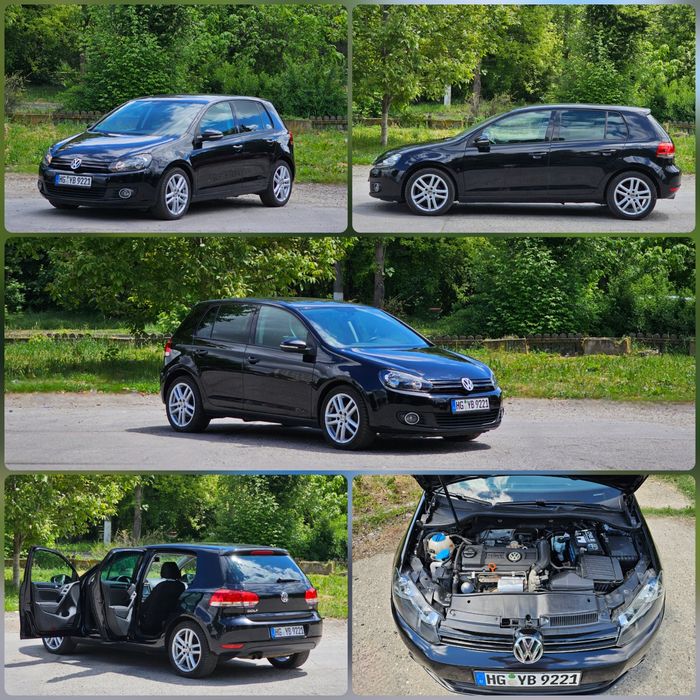 VW Golf 6 1.4TSI Navigatie SenzoriParcare Clima Cameră PilotAuto