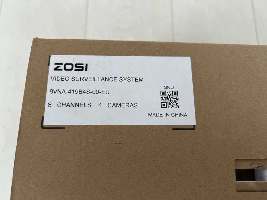 Kit camere Supraveghere, Zosi 8CH DVR cu 4 Camere, 1080P, 1TB