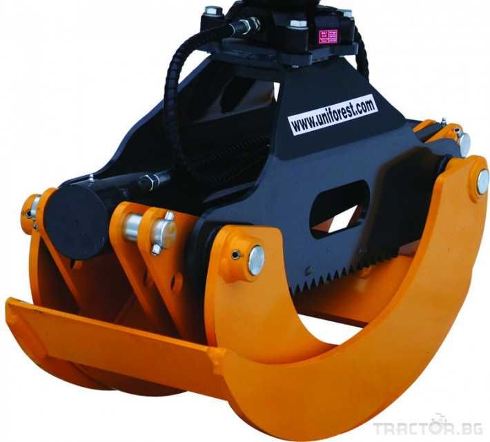 Щипка за дърва, грайфер UNIFOREST 1500R - нов с гаранция.