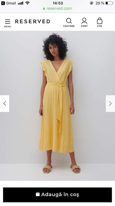 Rochie Reserved mărimea XS 34