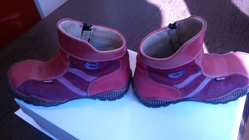 Ghete fete nr. 30, CARGO KIDS COLLECTION, piele naturala - UTILIZATE