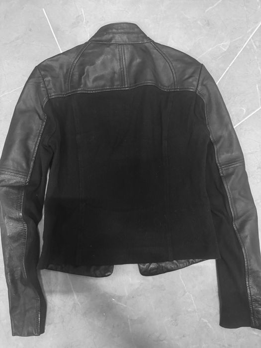 Кожено яке Trussardi Jeans