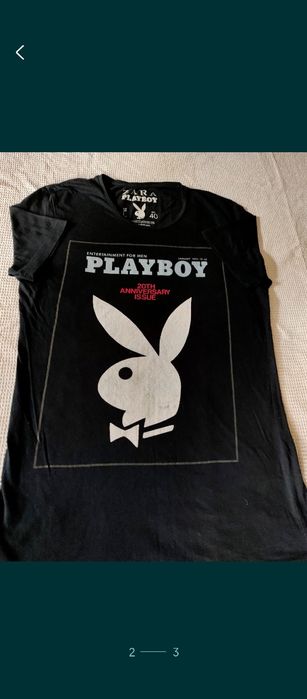 TRICOU Men-ZARA-PLAYBOY,original,made in Portugalia