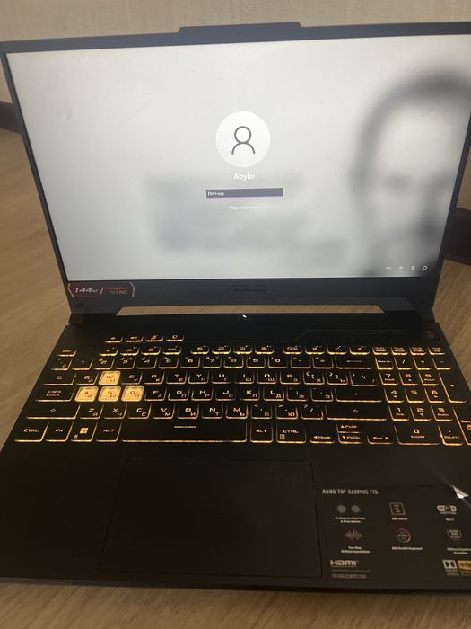 Tuf gaming f15 игровой ноутбук