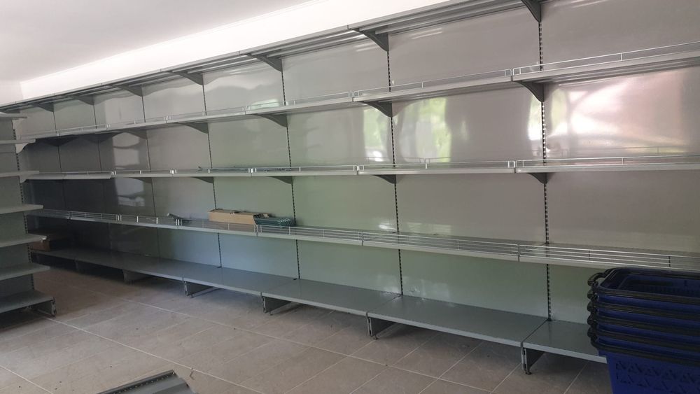 Raft metalic pentru supermarket
