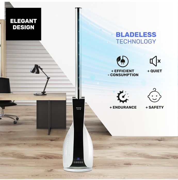 Вентилатор Taurus BABEL INVISIBLE, Тип кула, Дистанционно управление