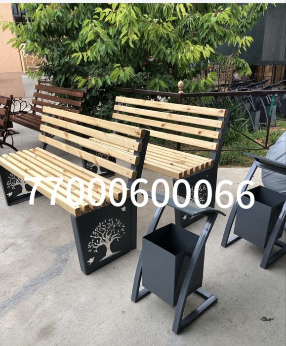 Скамеика Урна Бисетка