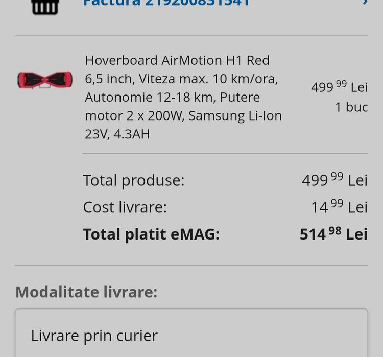 Hoverboard electric