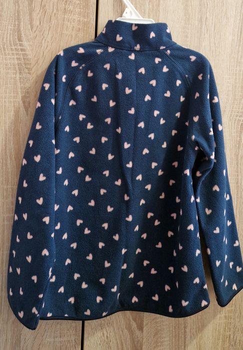 Hanorac fleece fete 6-8 ani