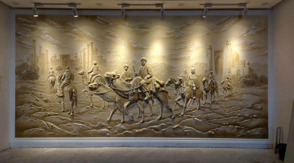 Барельеф,  роспись, скульптуры,  картины, художник, rasm, haykal