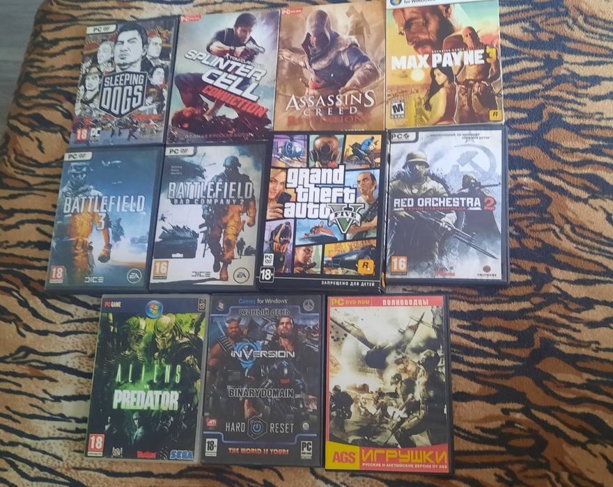 Продам/обменяю Игры на PC/диски для PC