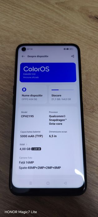 Oppo A54 5G...de vanzare