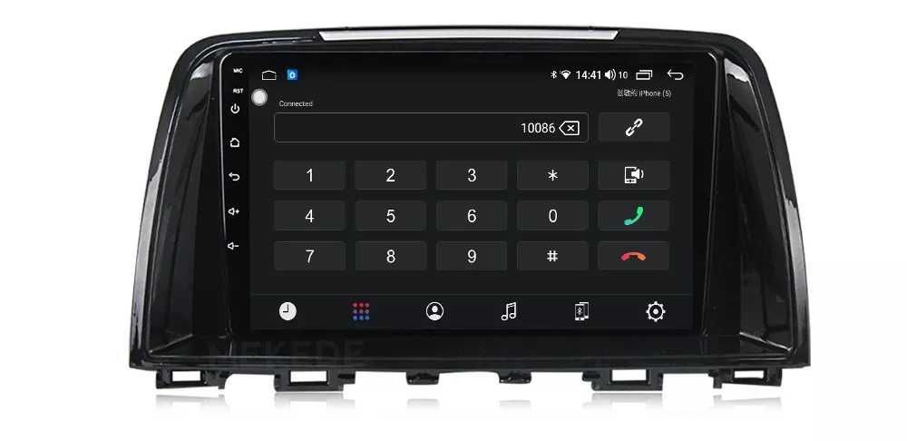 NAVIGATIE Android 14 Mazda 6 2013 - 2015 1/8 Gb Waze CarPlay + CAMERA