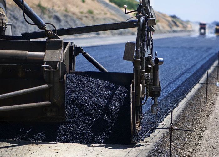 Асфальт укладка