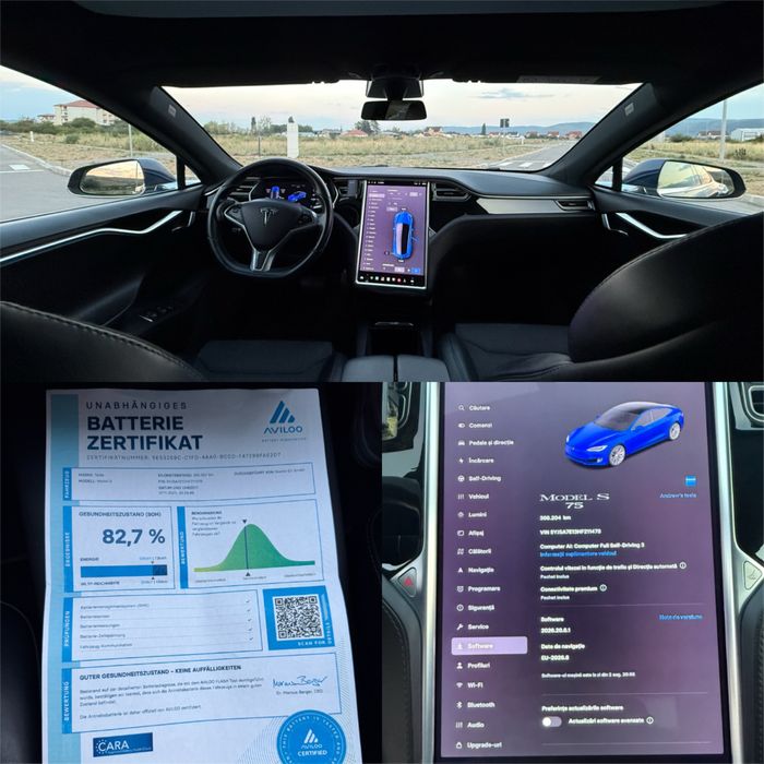 Tesla model S 75