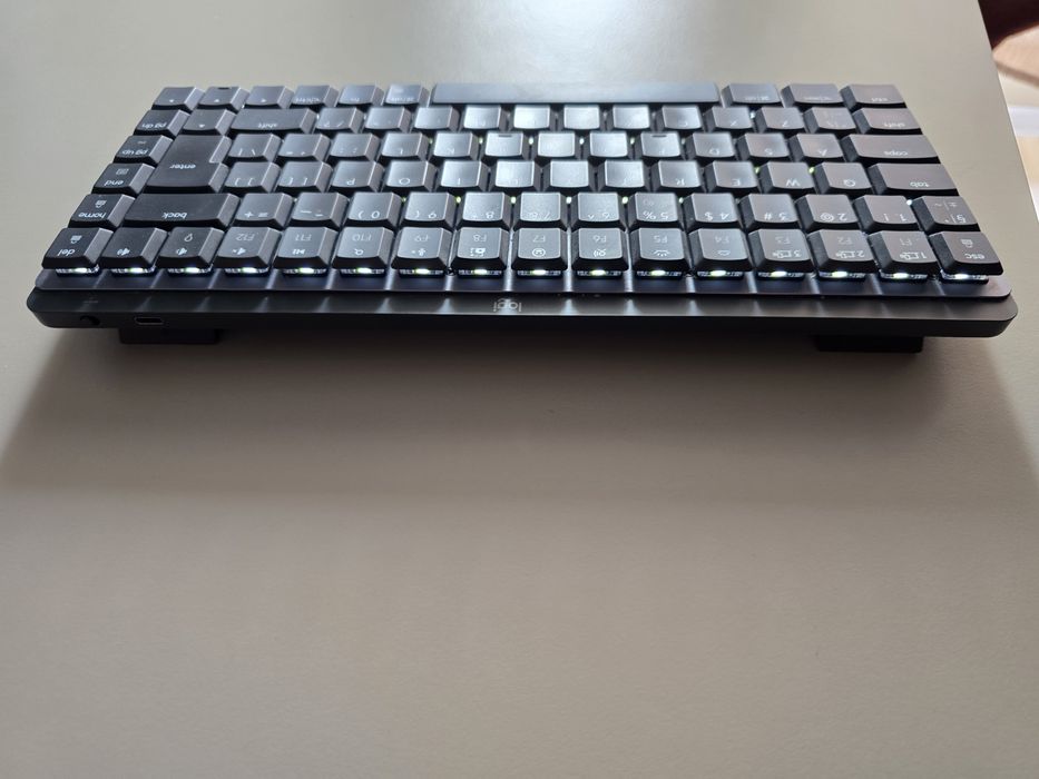 Tastatura Wireless Logitech MX Mechanical Mini negru Tactile Quiet