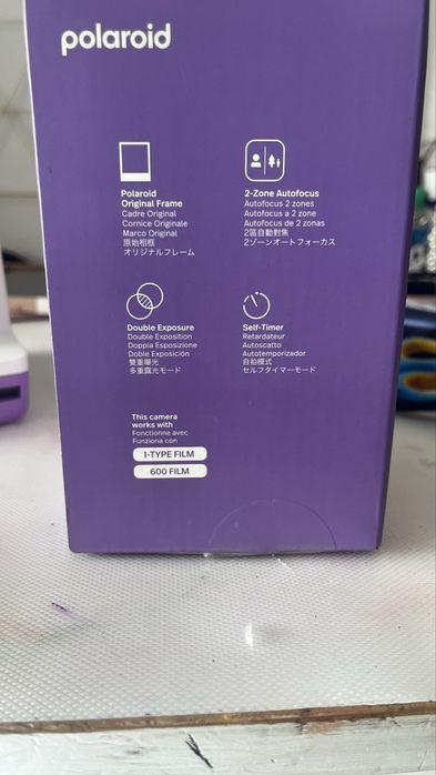 Фотоапарат Polaroid. С кутия и горанция.