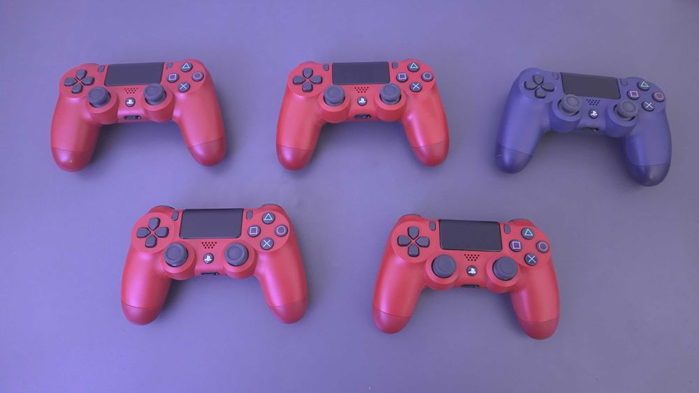 Цветни PlayStation 4 джойстици с TMR (магнитни) стикове / аналози