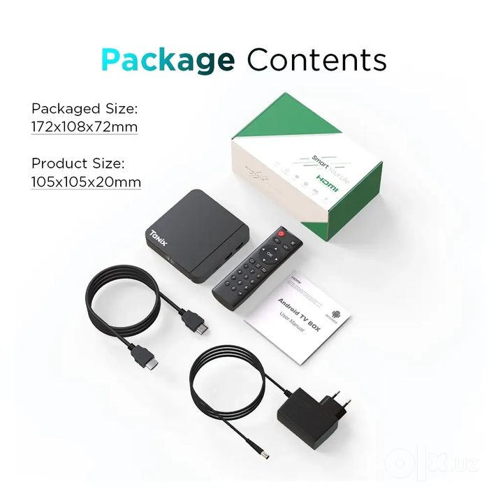 Android Smart Приставка Стабильная Tanix W2  4/32