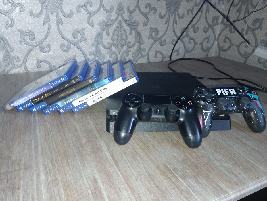 Пс 4 слим много игр