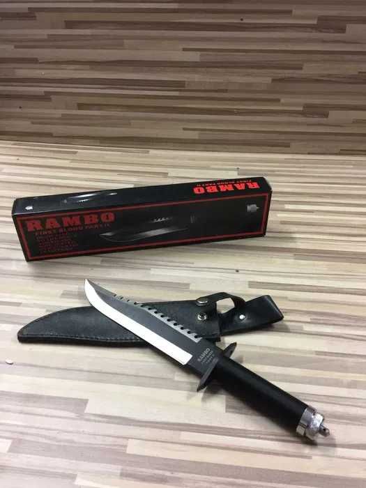 Чисто нов нож RAMBO II Surviving лов риболов къмпинг