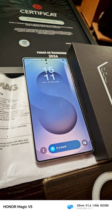 Samsung Galaxy S25 Ultra 5G / Silver Blue / Factura și Garanție !