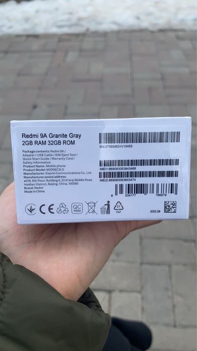 Redmi 9A сотовый телефон новый