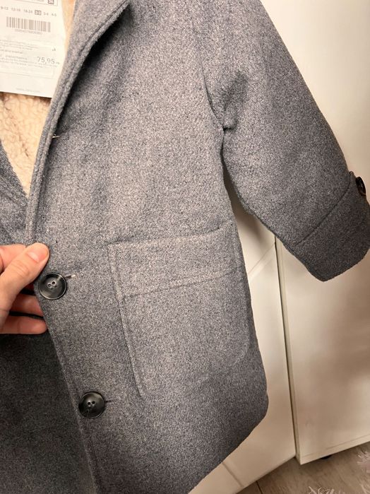 Топло палтенце-яке на ZARA с подплата,  2-3 години.