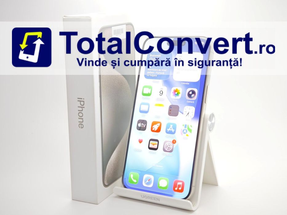 Apple iPhone 15 Pro Max 256GB Natural, Garantie 24 luni | #R93715