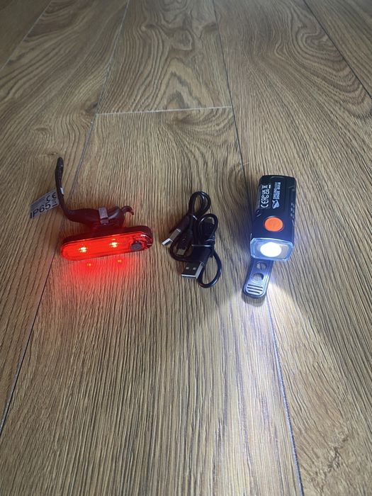 Far si stop LED pentru bicicleta