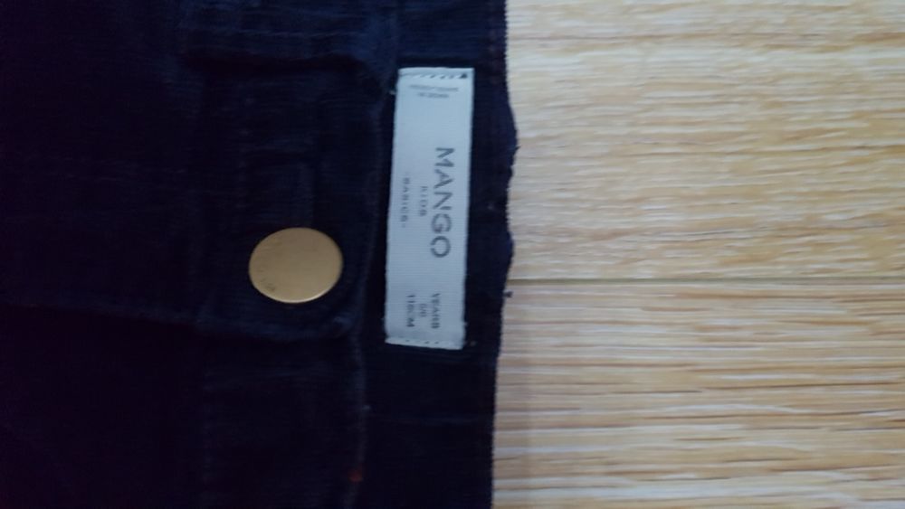 Pantaloni  Velur  Mango 4-5 ani (118 cm)